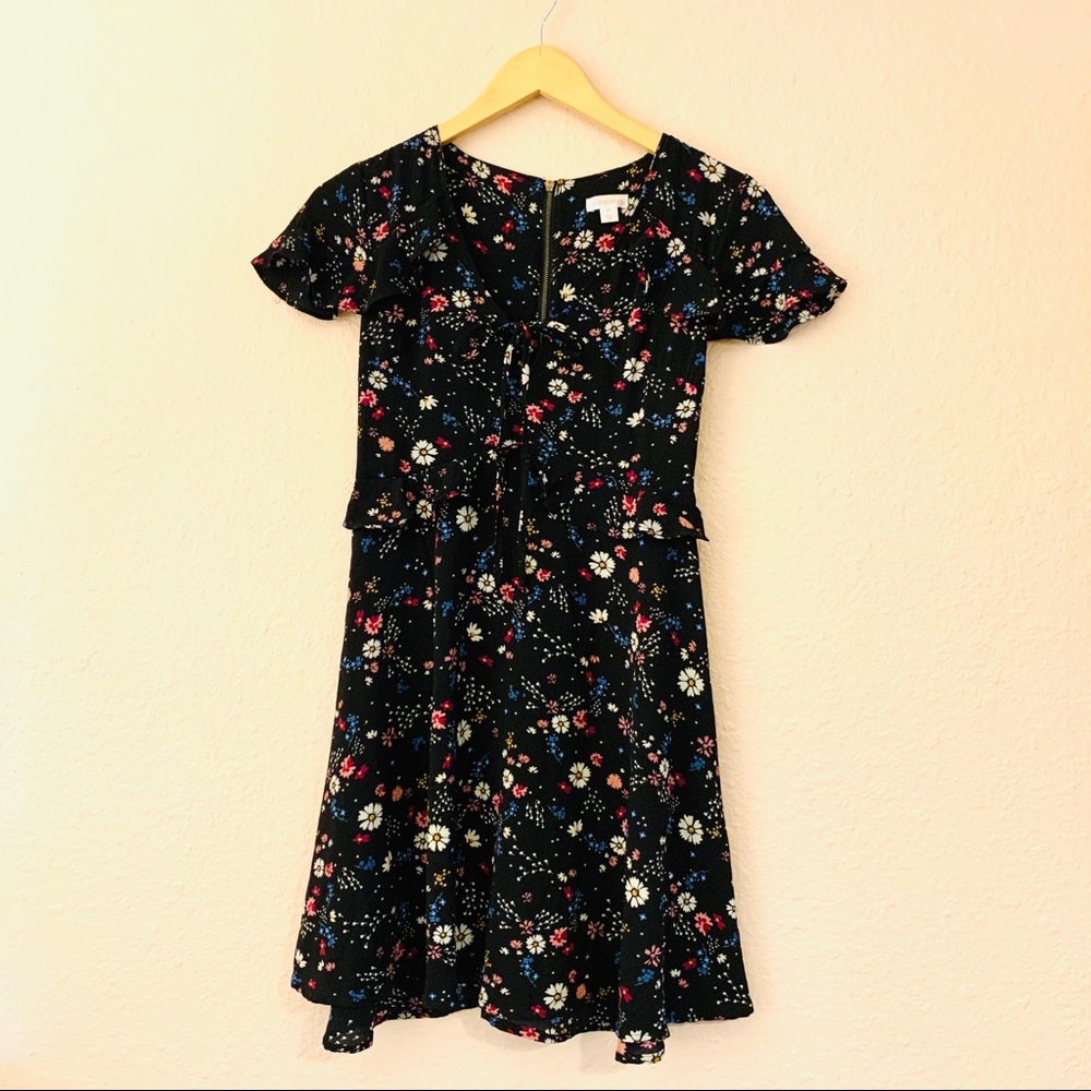 Xhilaration Ruffle Floral Dress